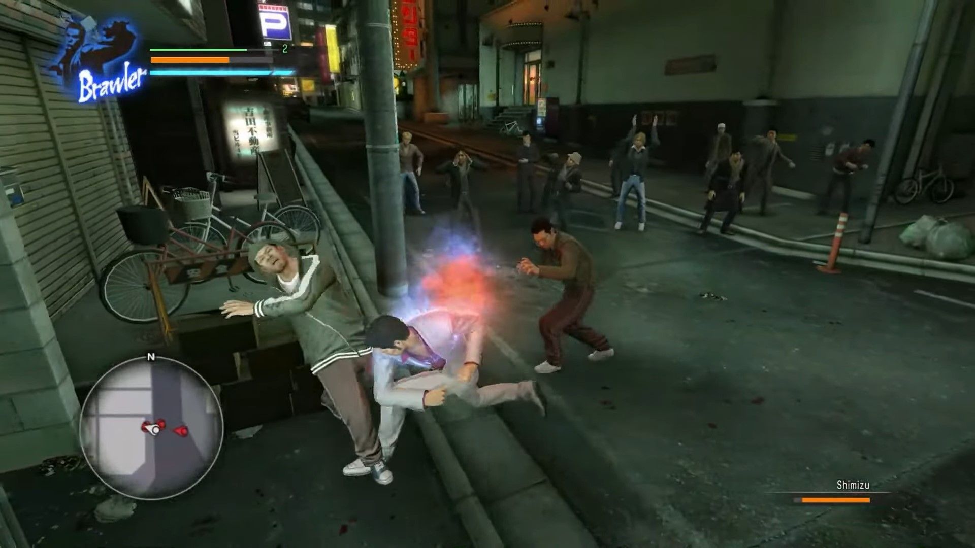 Combate de Yakuza Kiwami