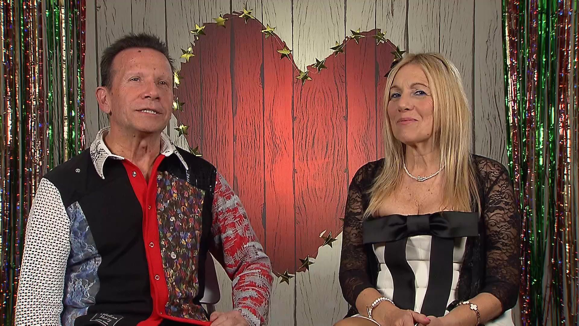 Joan y Ángeles durante su cita de Nochevieja en 'First Dates'