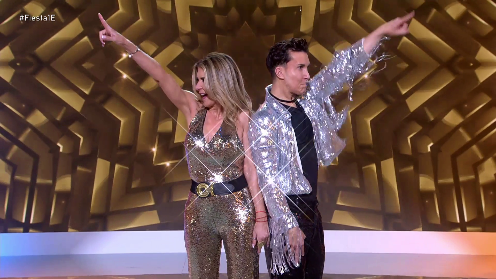 Marisa Martín-Blázquez y Omar Suarez impresionan al jurado con su coreografía en 'Fiesta, ¡A bailar!'
