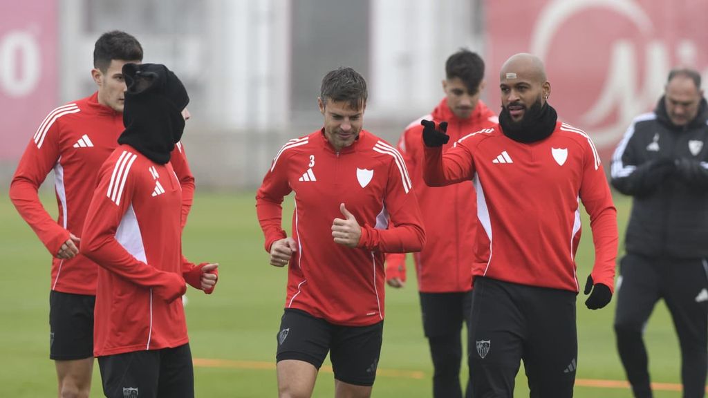 Entrenamiento del Sevilla FC 31 de enero