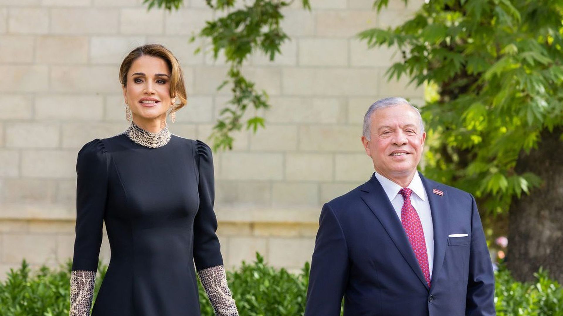 Rania y Abdalá II de Jordania Rania y Abdalá II de Jordania