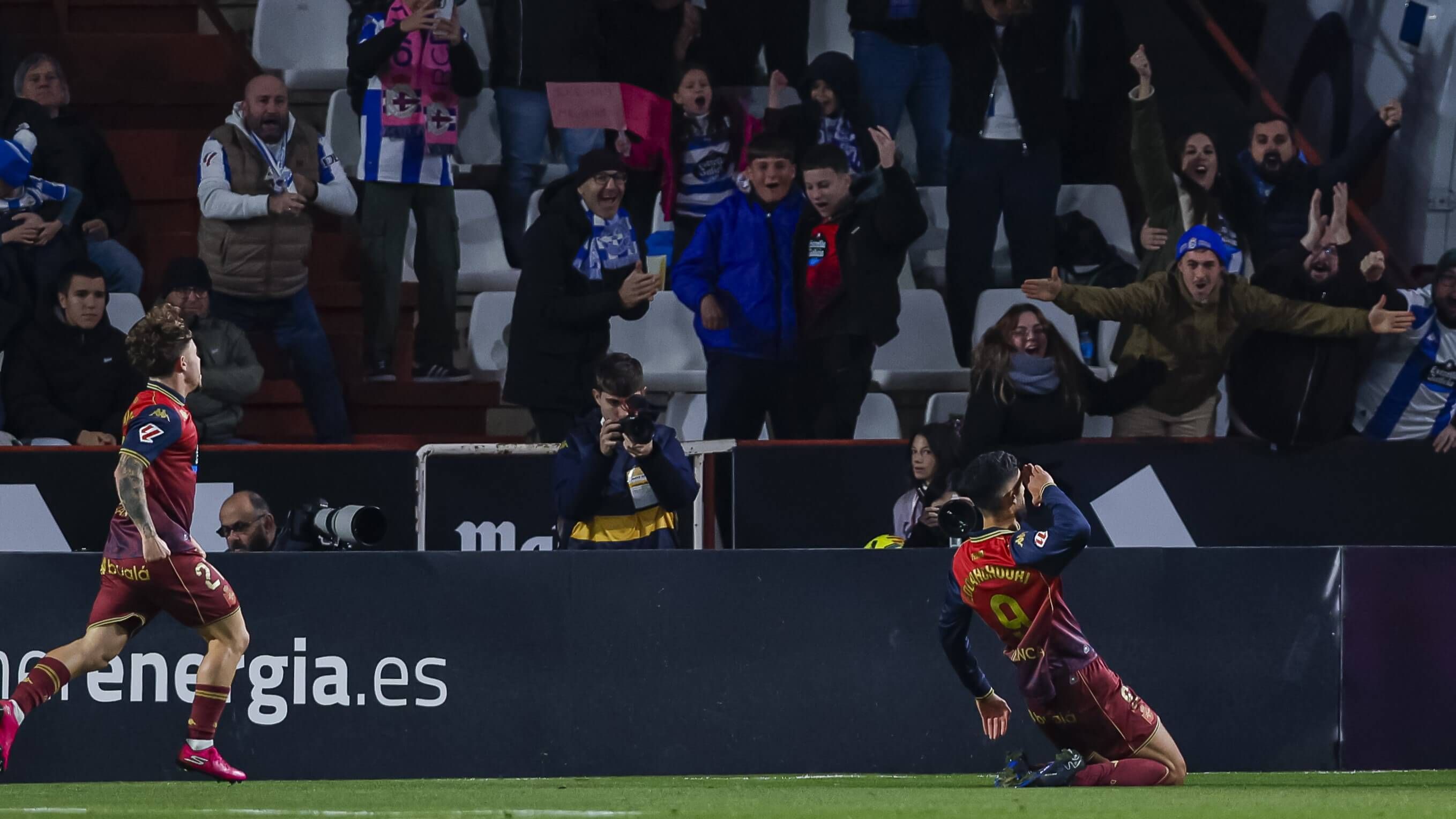 Gol del Deportivo al Albacete.