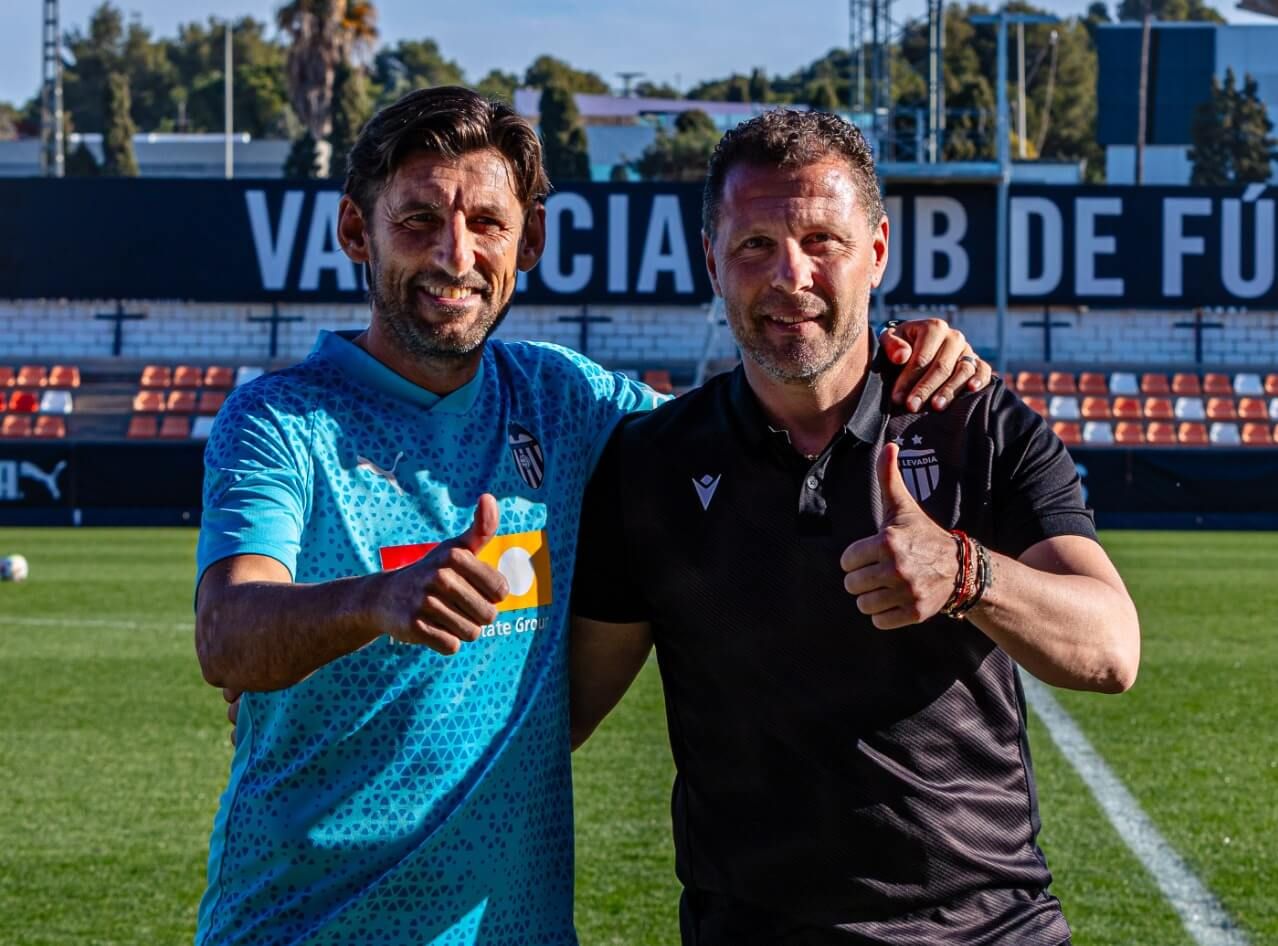 Angulo y Curro Torres en Paterna