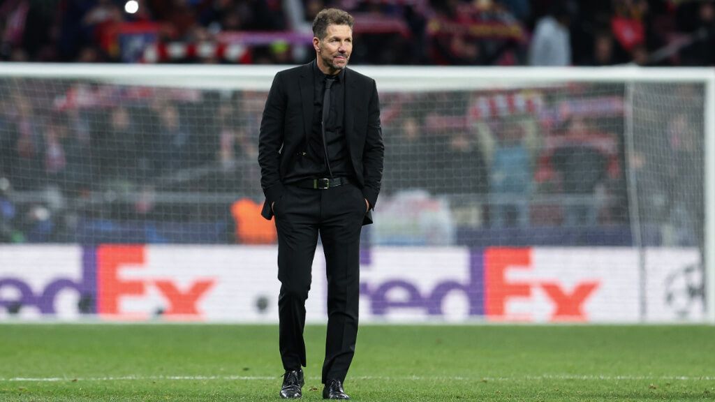  El Cholo Simeone tras la victoria contra el Inter de Milán en Champions (Europa Press)