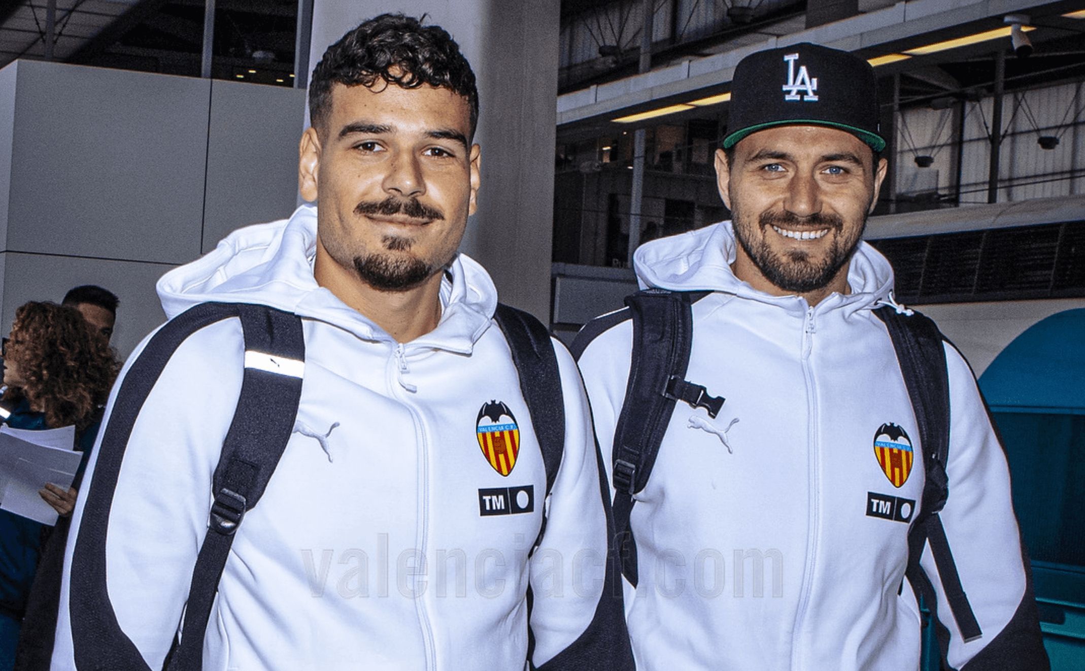 Convocatoria del Valencia CF en tren