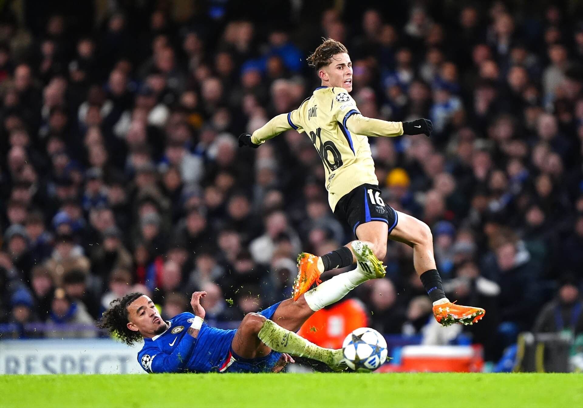  Fermín López en el Chelsea - Barça