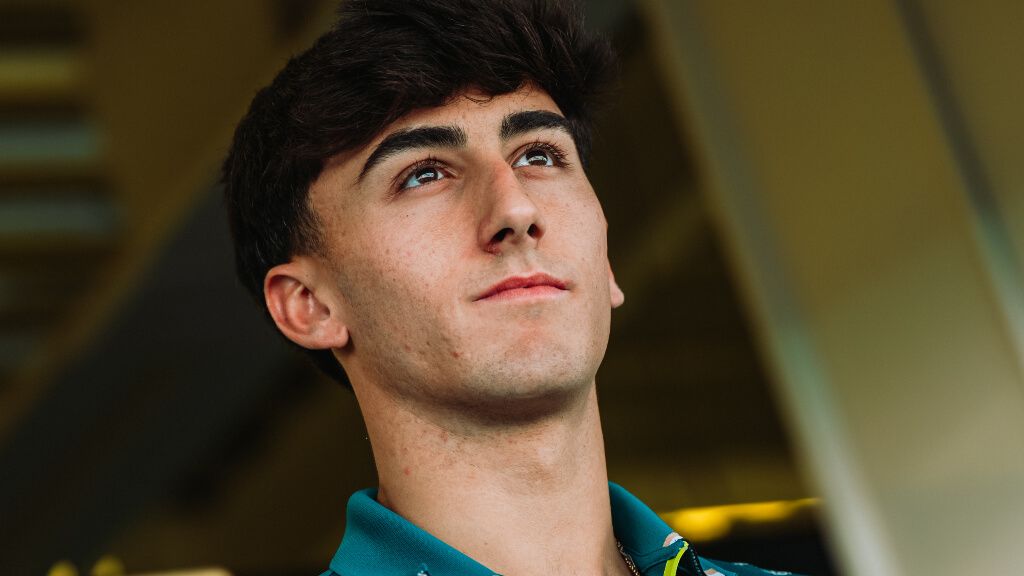 Mari Boya, con los colores de Aston Martin