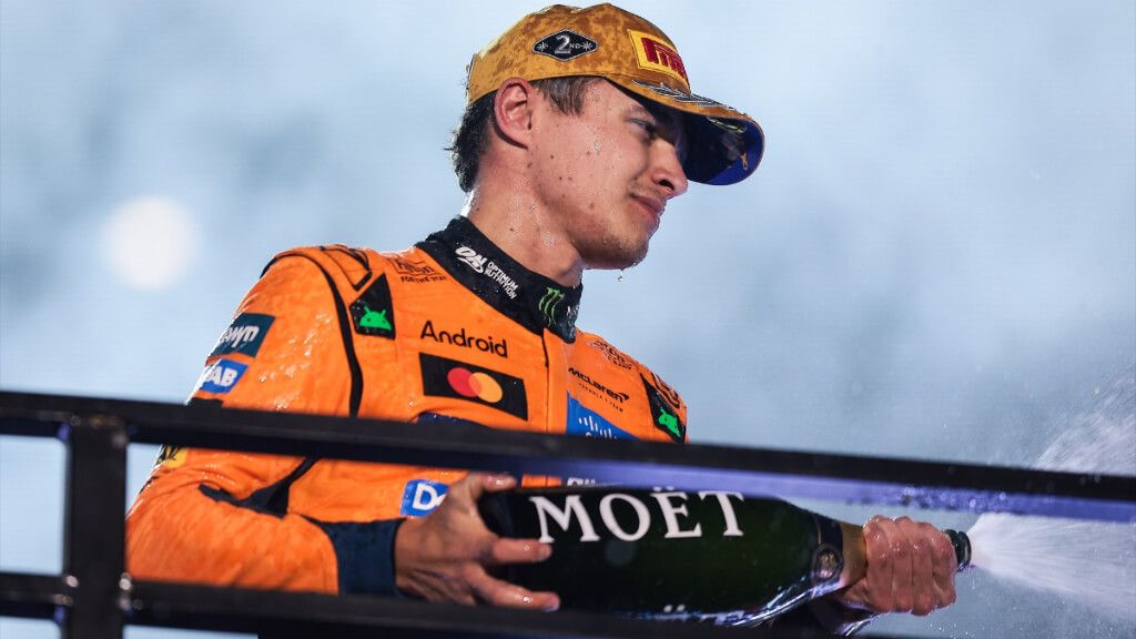  Lando Norris, en Las Vegas.