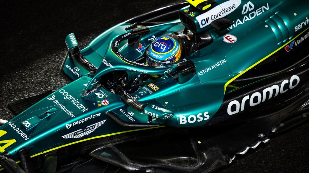  Fernando Alonso, en Las Vegas.