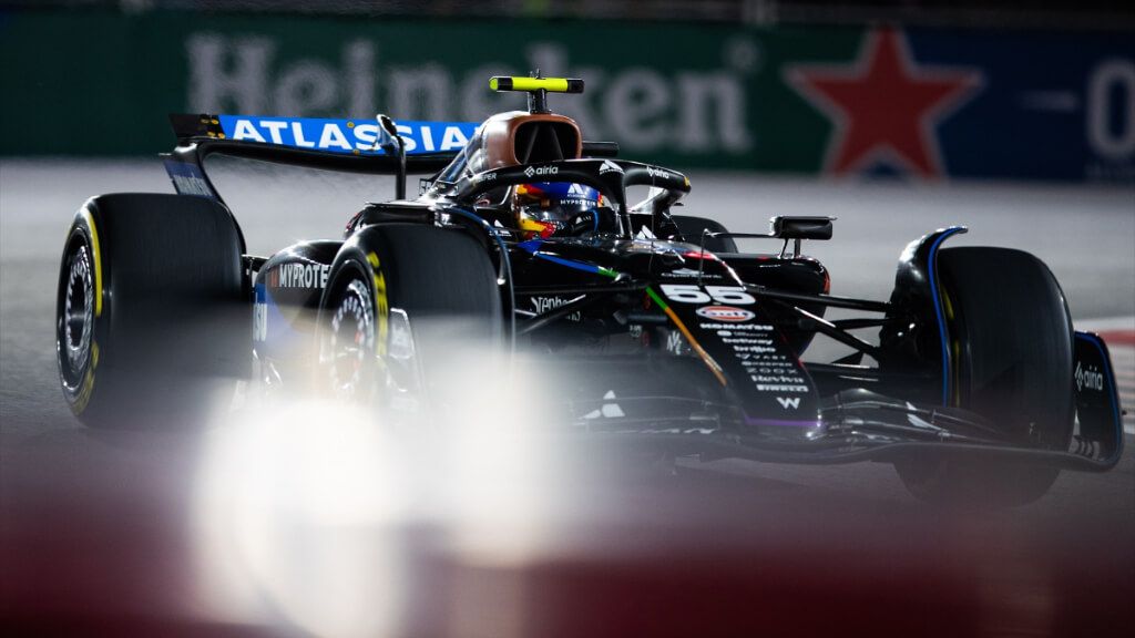 Carlos Sainz, en Las Vegas.