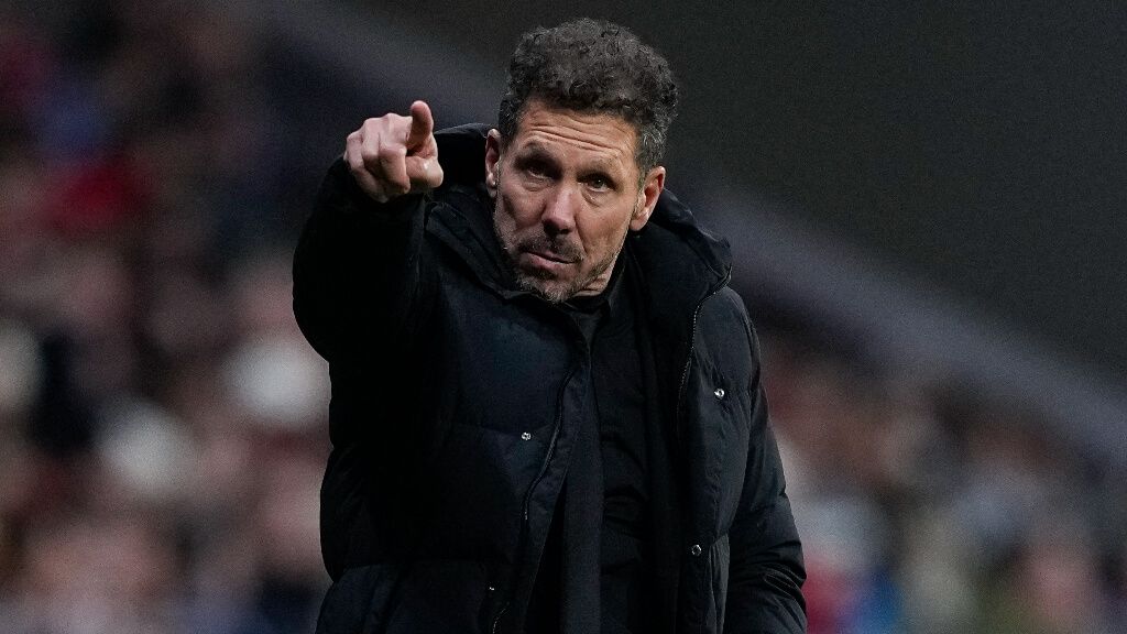  Simeone contra el Real Oviedo (Europa Press)