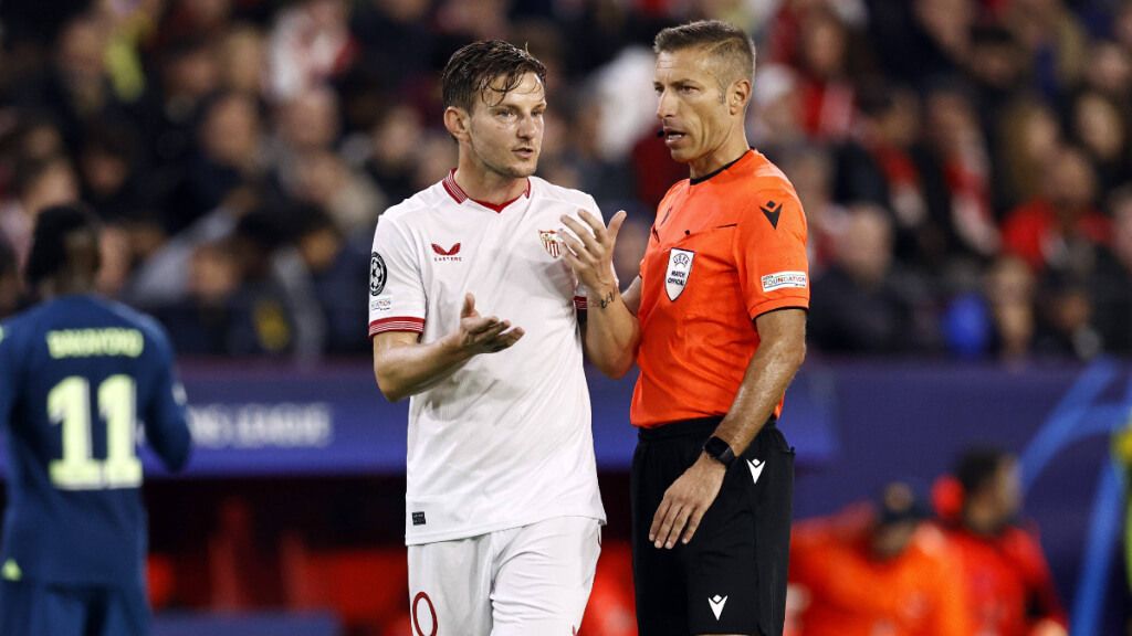 Ivan Rakitic, durante un partido con el Sevilla (foto: Cordon Press).
