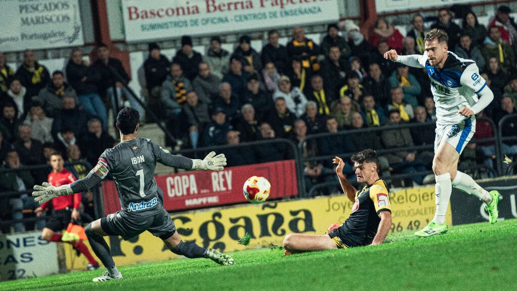 Imagen del Portugalete - Deportivo Alavés