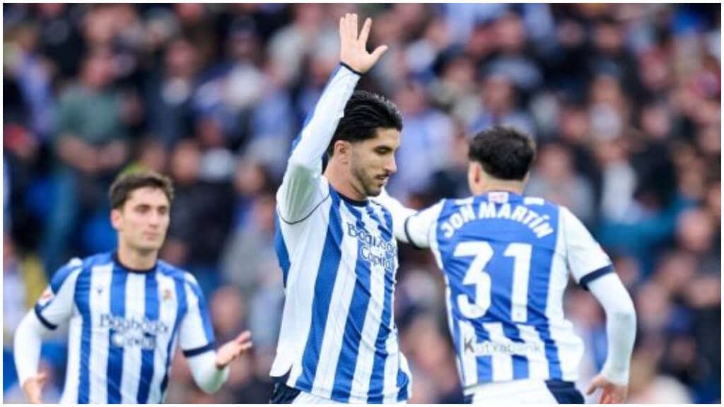  El gol de Carlos Soler ante el Villareal. (LaLiga)