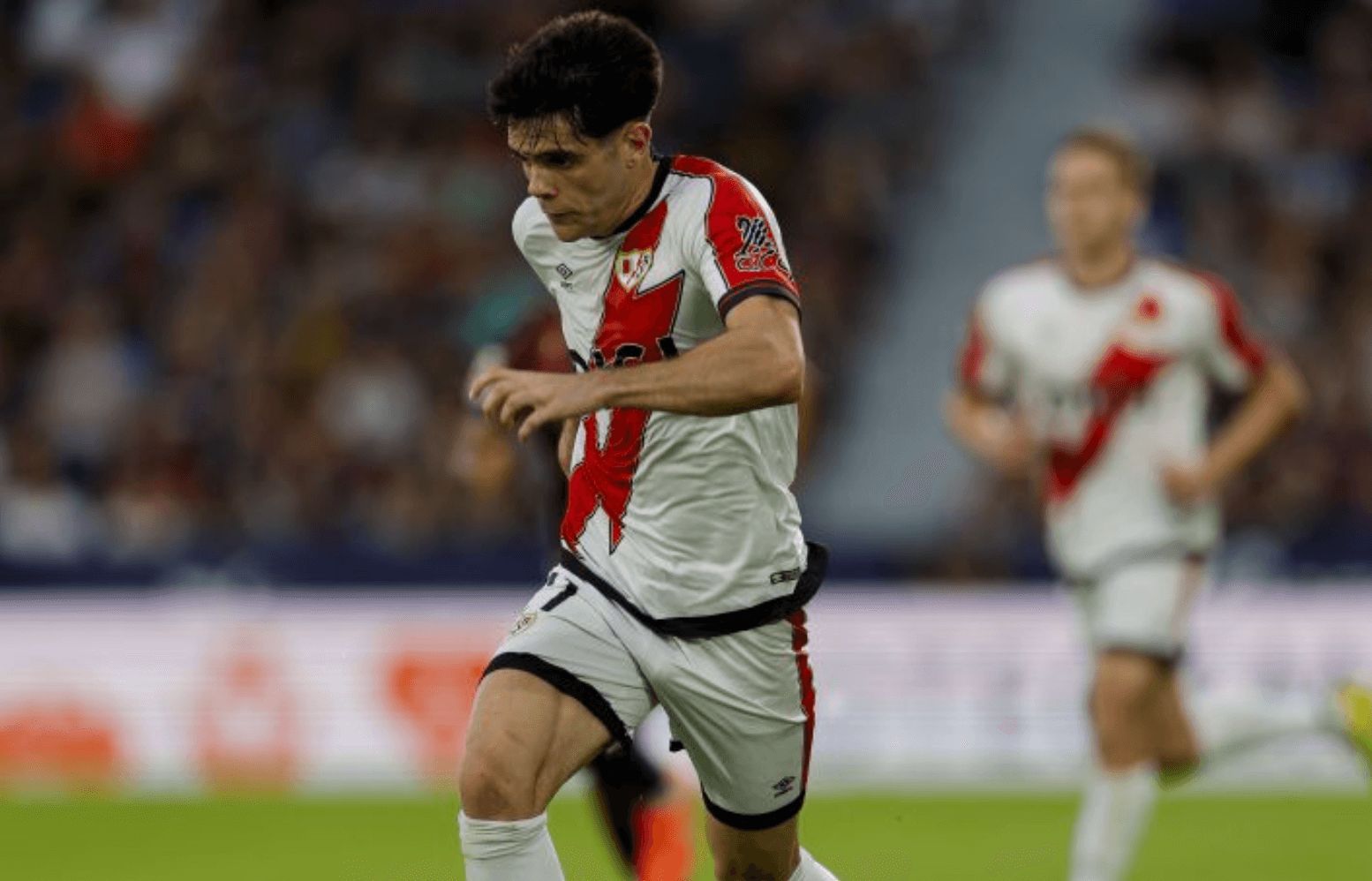 Fran Pérez, el gran protagonista del Rayo-Valencia