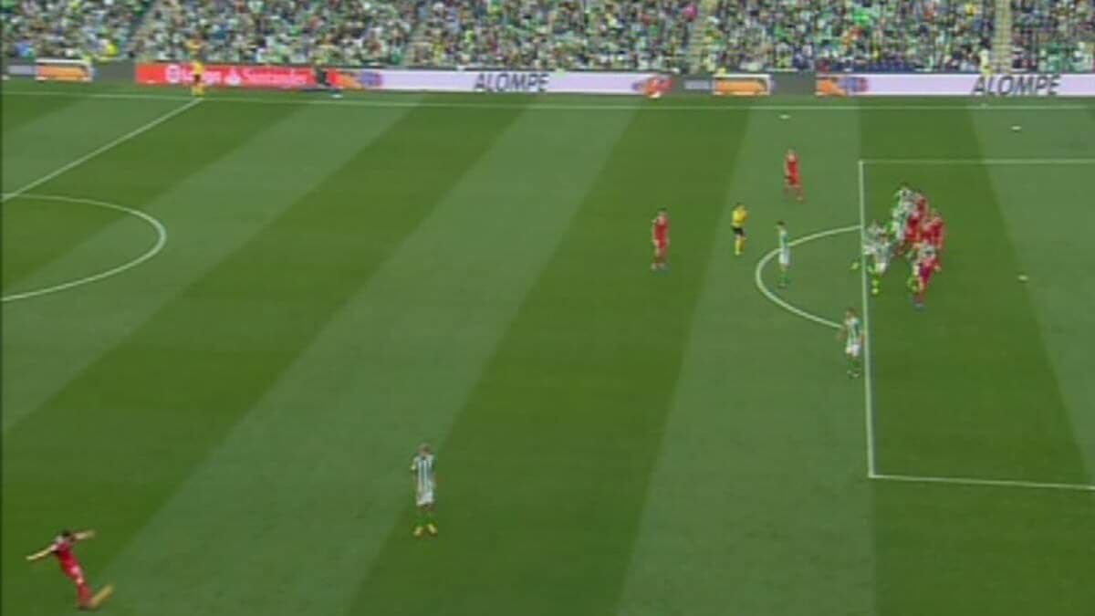 El gol de Nzonzi en fuera de juego.