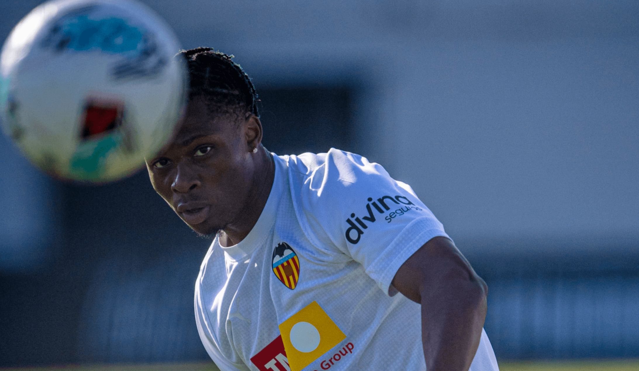  Largie Ramazani se entrena