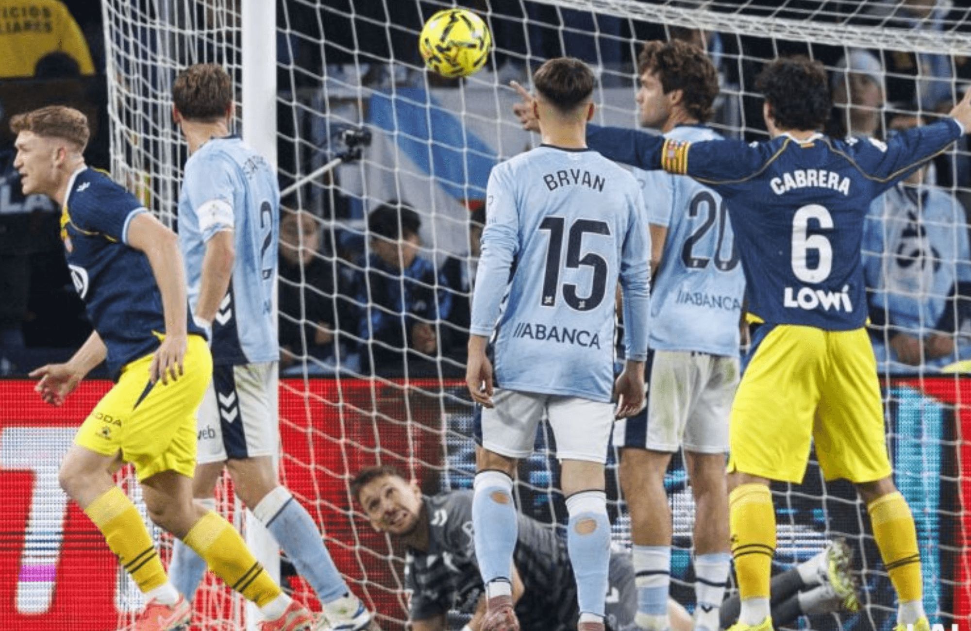  Gol de Kike García en el Celta-Espanyol.