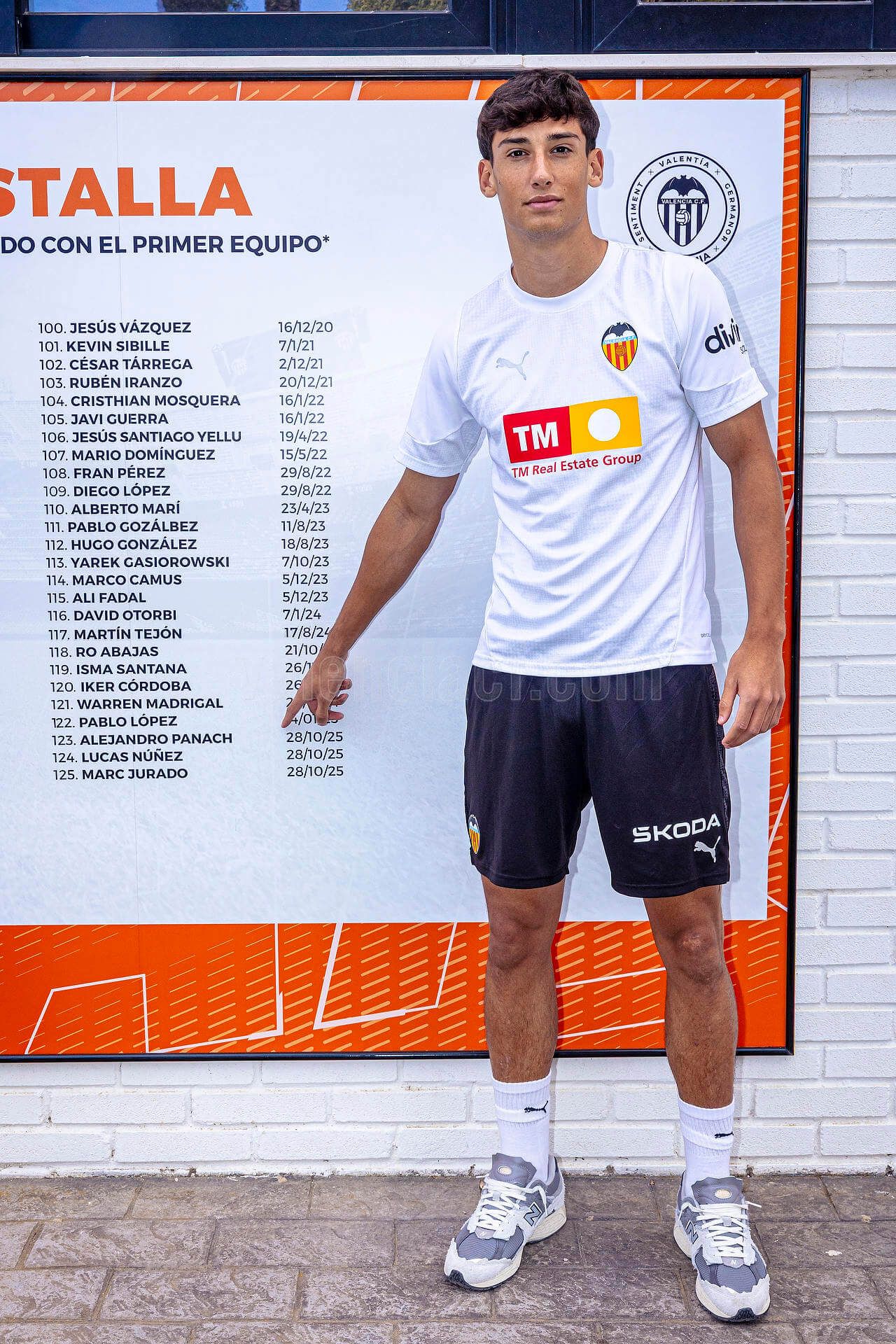  Panach renueva con el Valencia CF