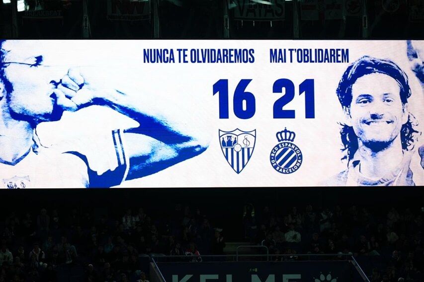  Recuerdo a Puerta y a Jarque en el Espanyol-Sevilla.