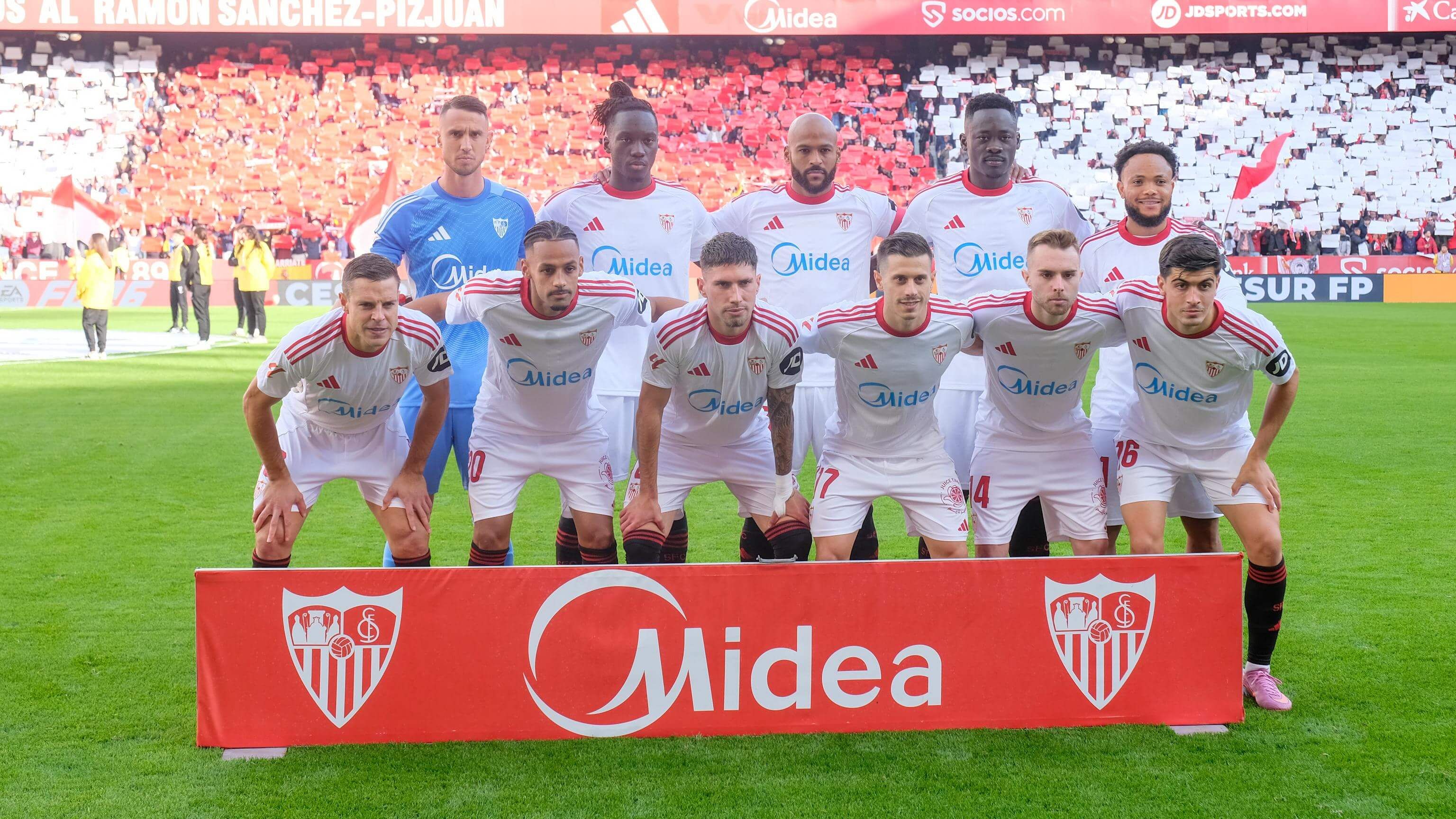  El once de Almeyda en el Sevilla-Betis.