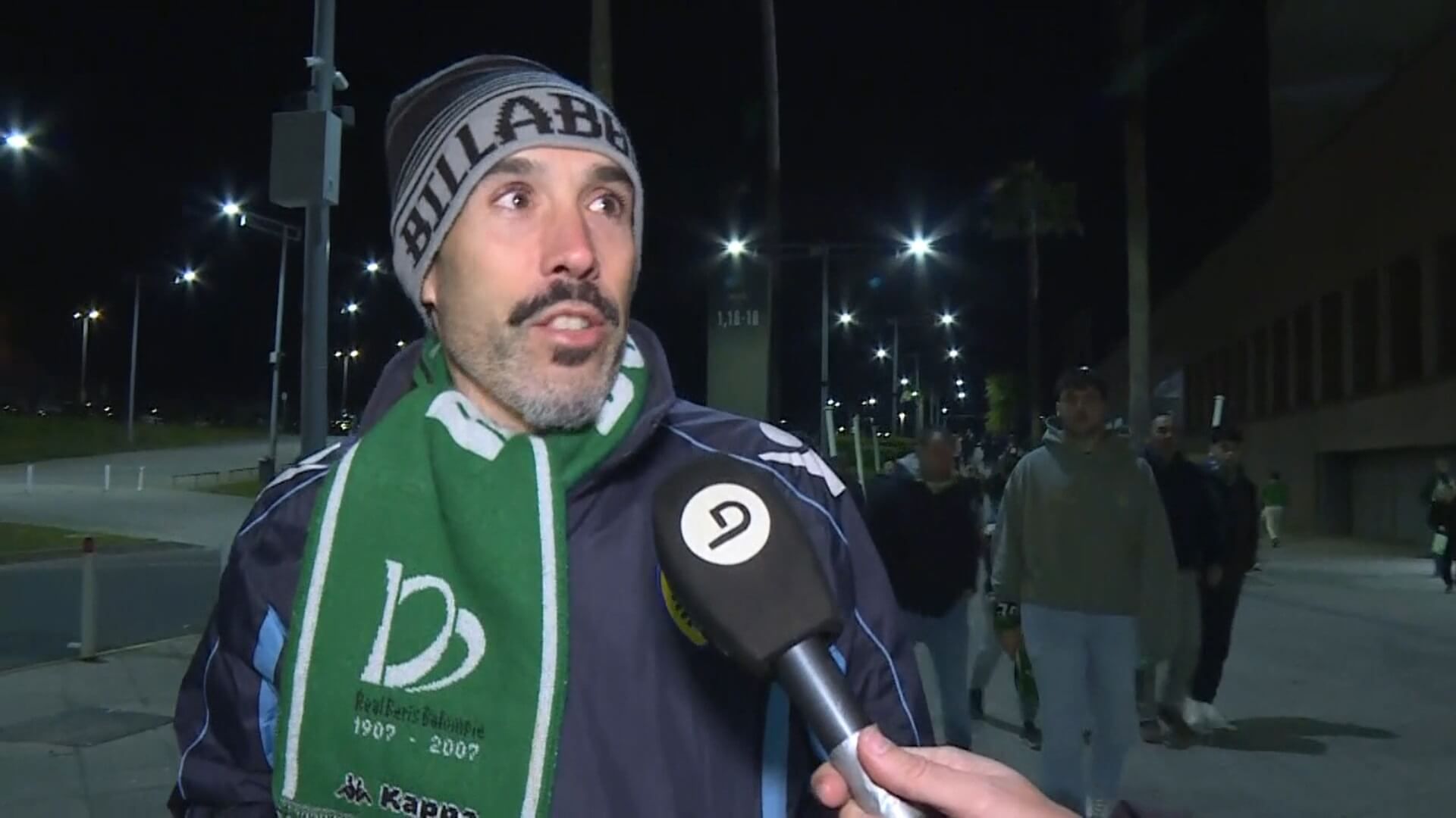 Aficionados del Betis en La Cartuja.