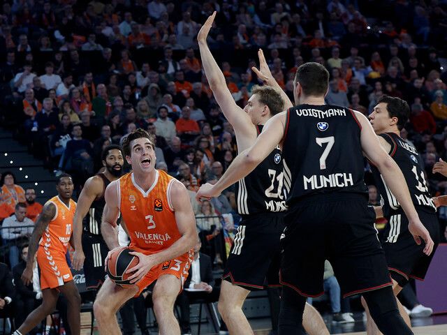 Valencia Basket arrasa al Bayern y suma su octava victoria en la Euroliga
