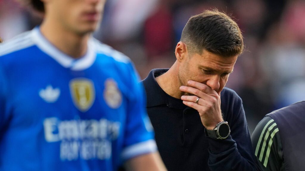  Xabi Alonso tras el empate contra el Elche (Fuente: Cordon Press)