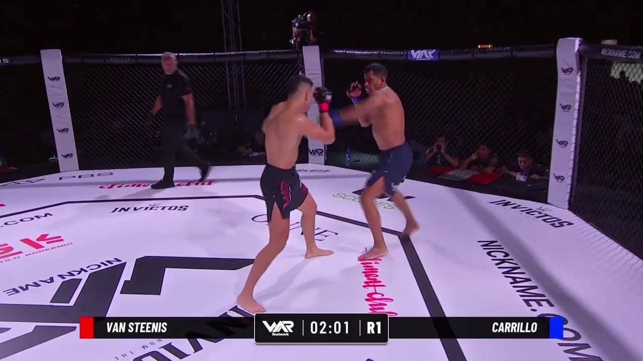 Gino Van Steenis y Ronny Carrillo cerraron el WAR 8 (captura: Infinity).