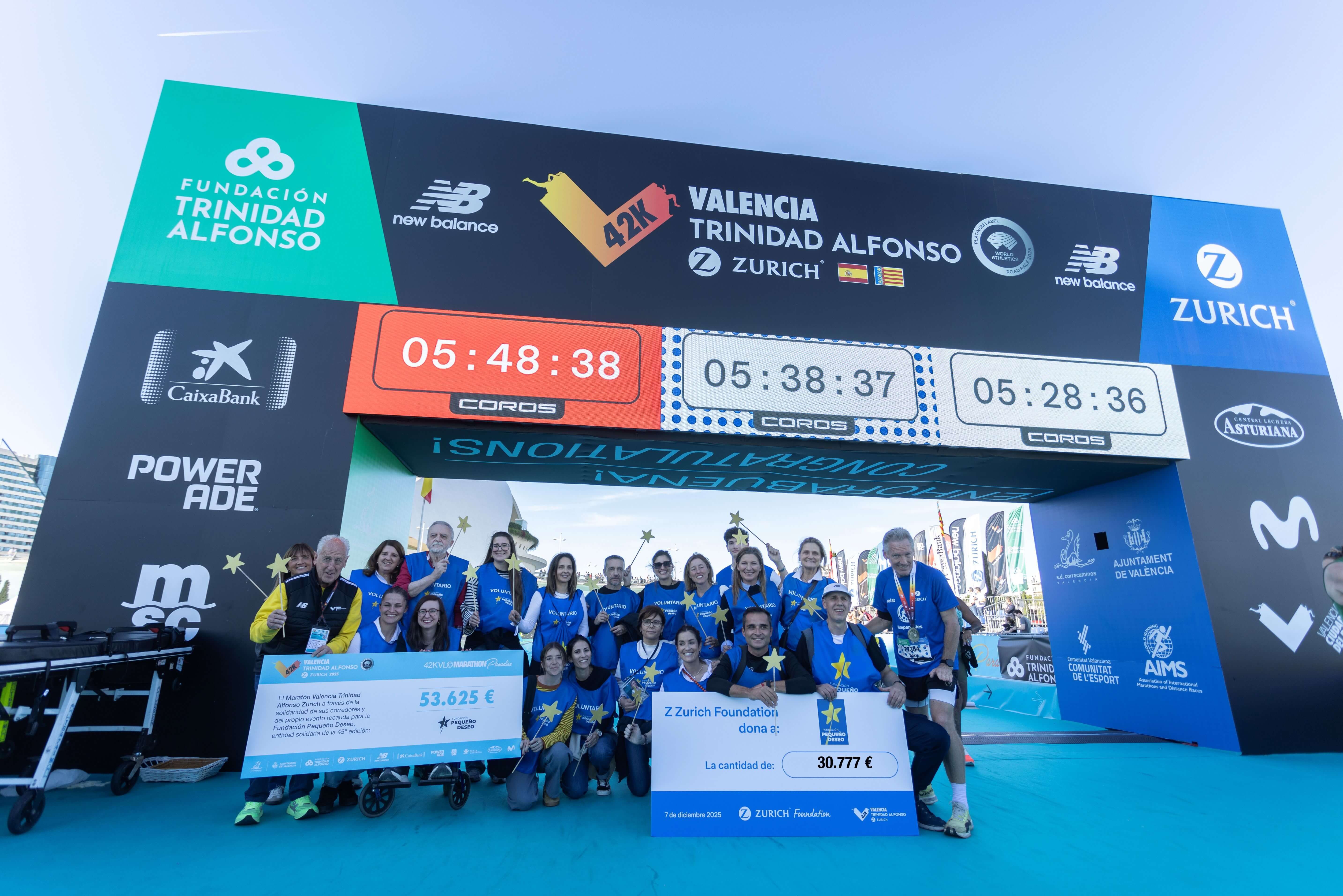  Entrega de certificados sostenibles en el Maratón Valencia