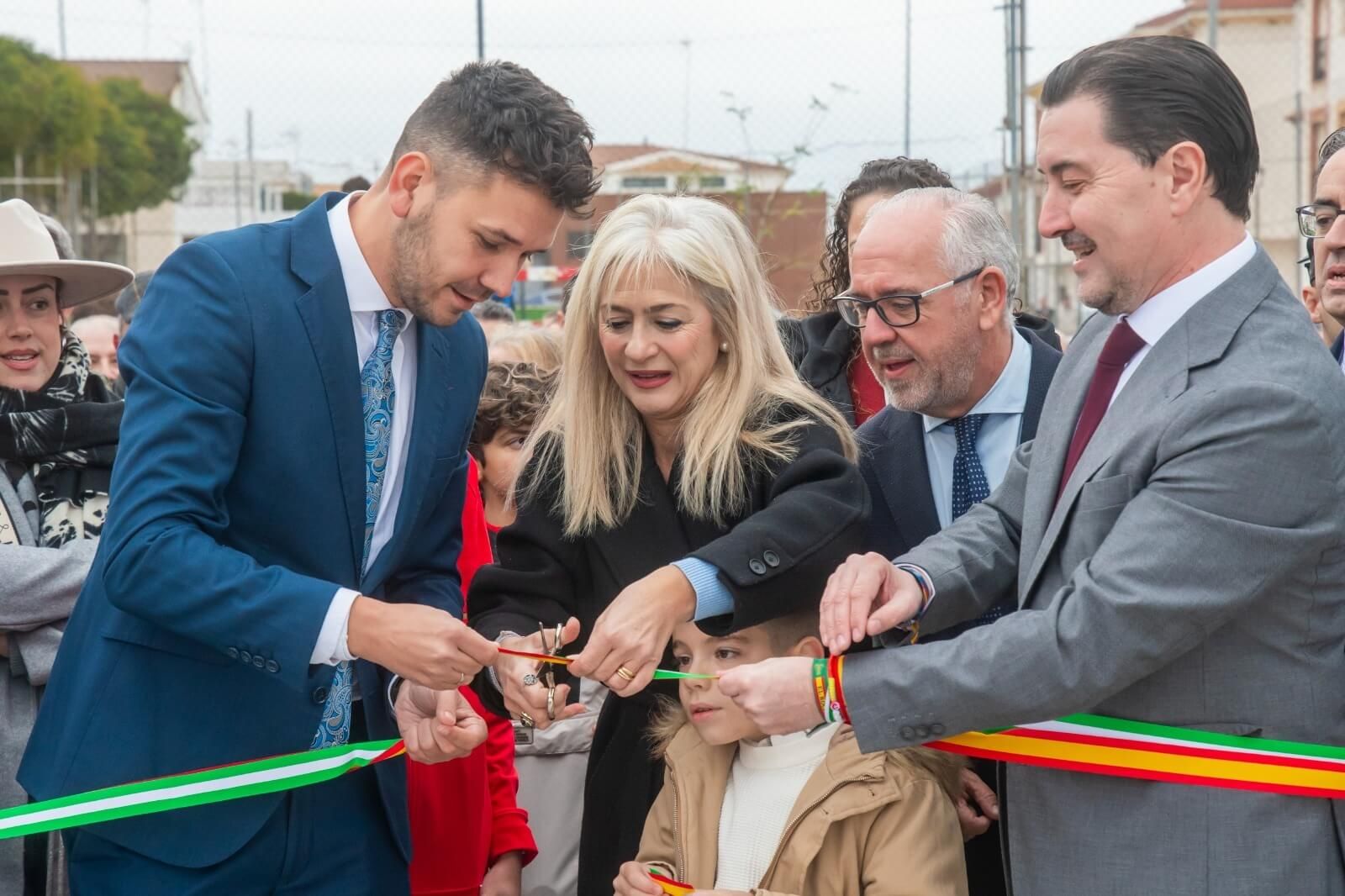 La consejera Patricia Del Pozo, en el acto de La Carolina (Jaén).