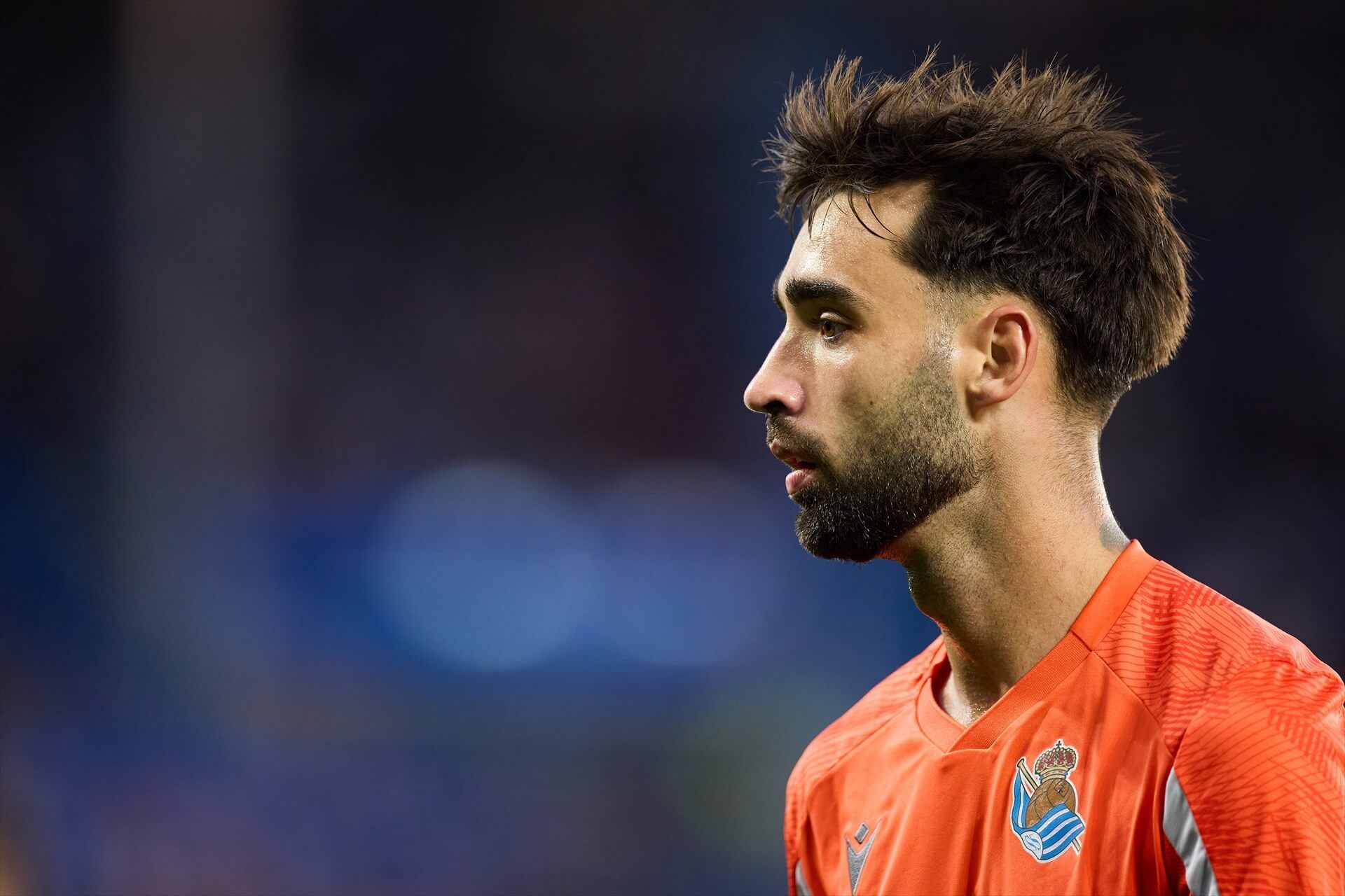 Brais Méndez, durante el Alavés-Real Sociedad.