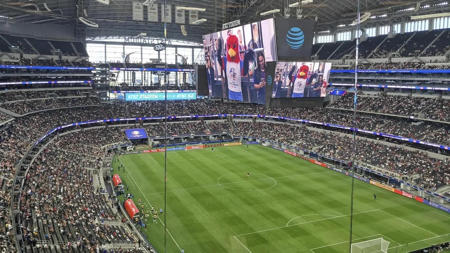  AT&T Stadium de Arlington, una de las sedes del Mundial 2026
