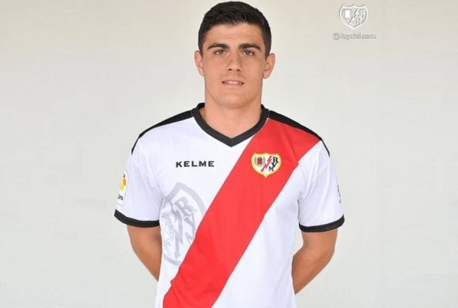  Carlos Pascual, en su etapa como jugador del Rayo Vallecano