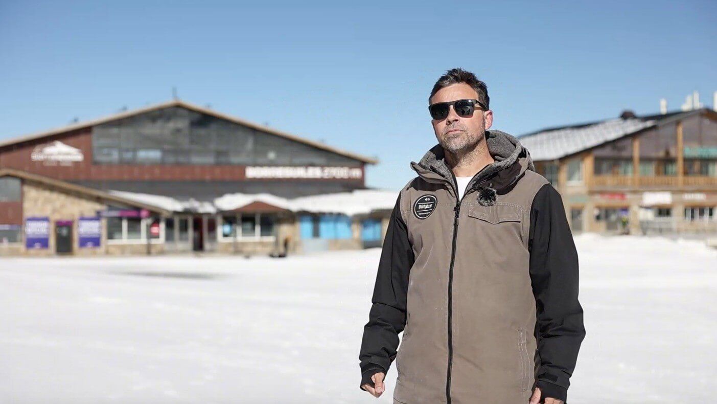 Carlos Rodríguez, profesor de la escuela Sierra Nevada Experience.