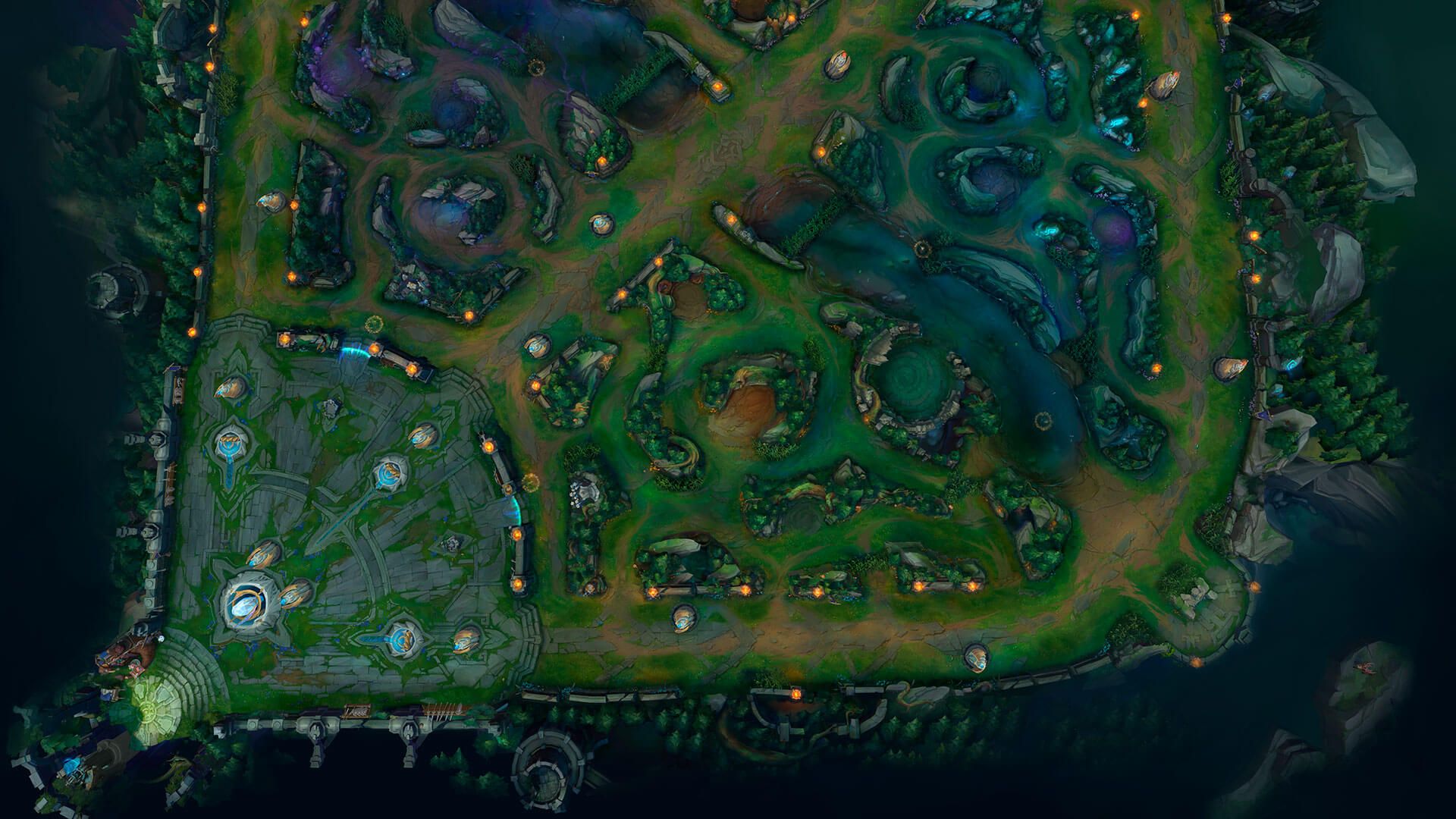 El nuevo mapa de la Temporada 1 2026 de LoL