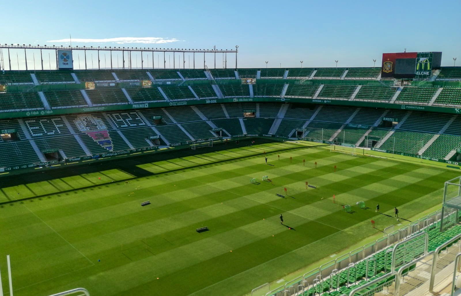  Estadio Martínez Valero de Elche.
