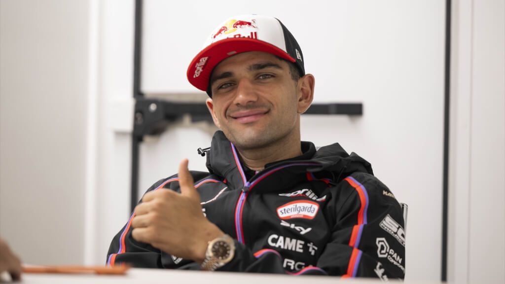  Jorge Martín, en los test de Valencia.