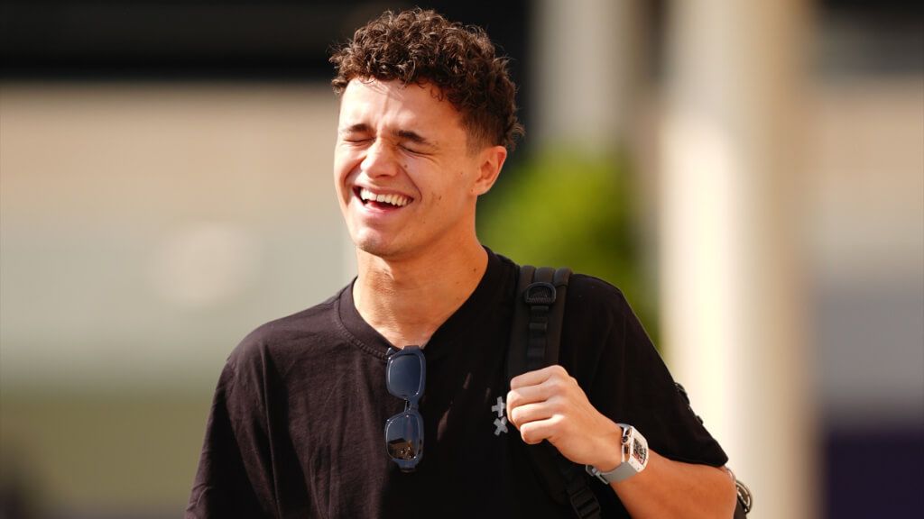  Lando Norris, en Abu Dhabi.