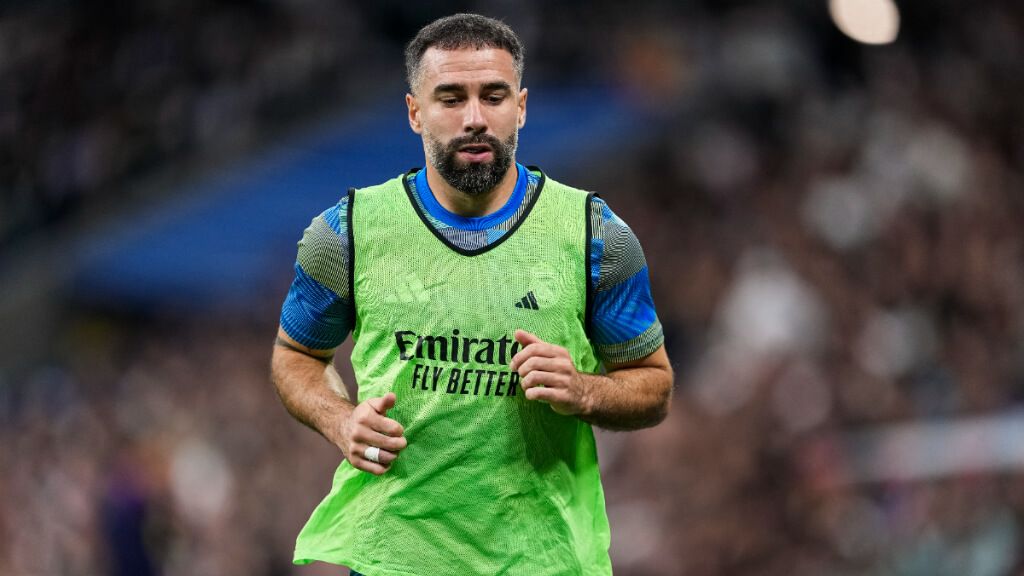 Dani Carvajal con el Real Madrid (Europa Press)