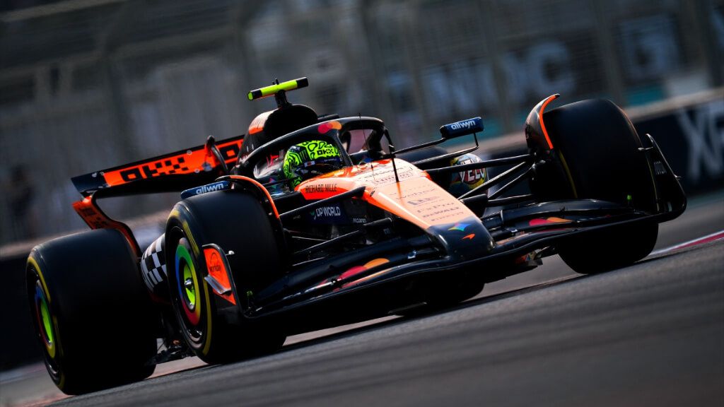  Lando Norris, en Abu Dhabi.