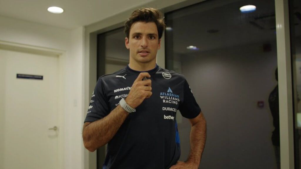 Carlos Sainz, en Williams