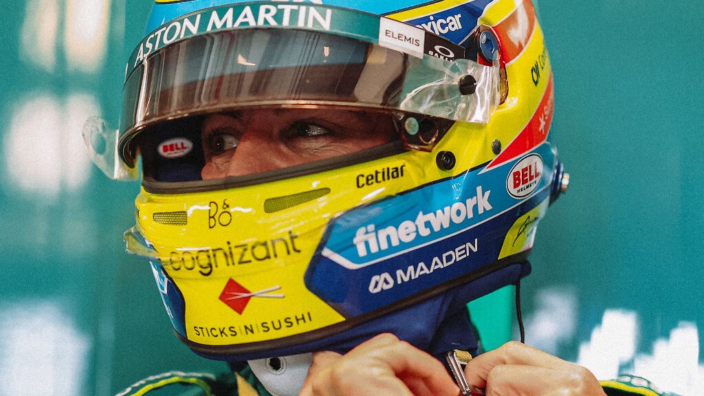  Fernando Alonso, en Abu Dhabi.