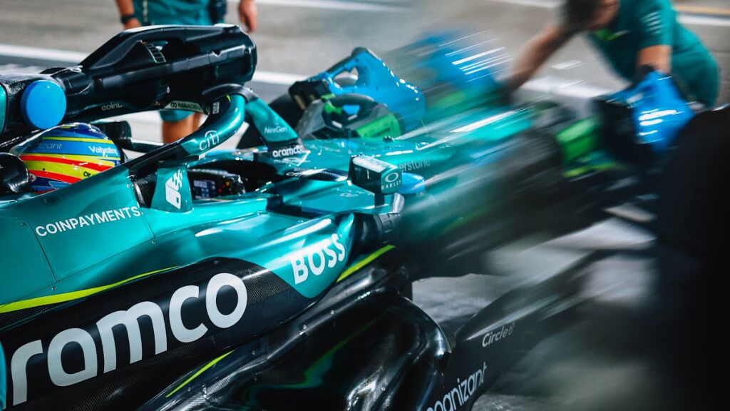 Fernando Alonso, en Abu Dhabi.