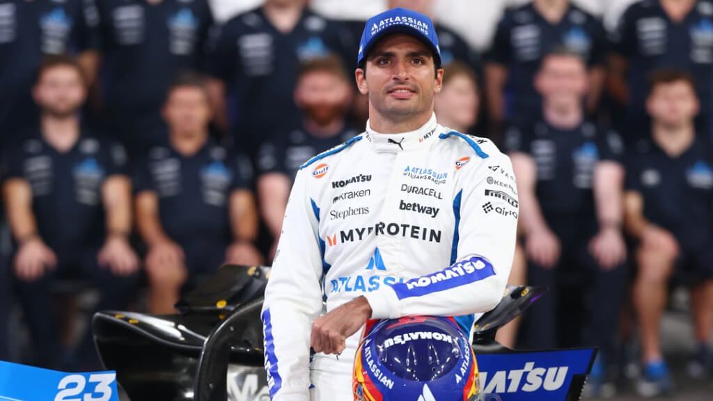  Carlos Sainz, en Abu Dhabi.