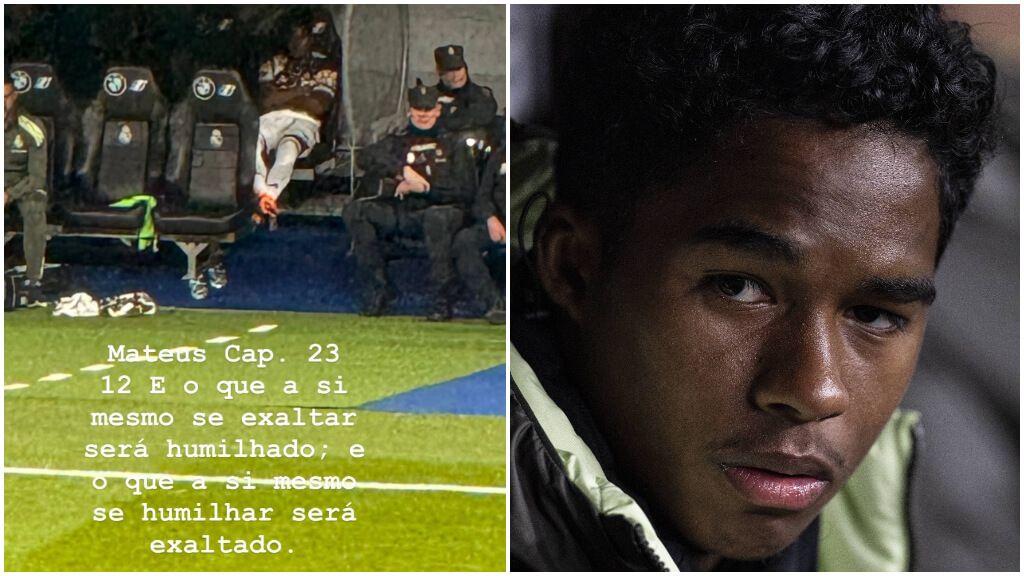  El mensaje del padre de Endrick en redes al ver que sigue sin contar en el Real Madrid de Xabi Alon