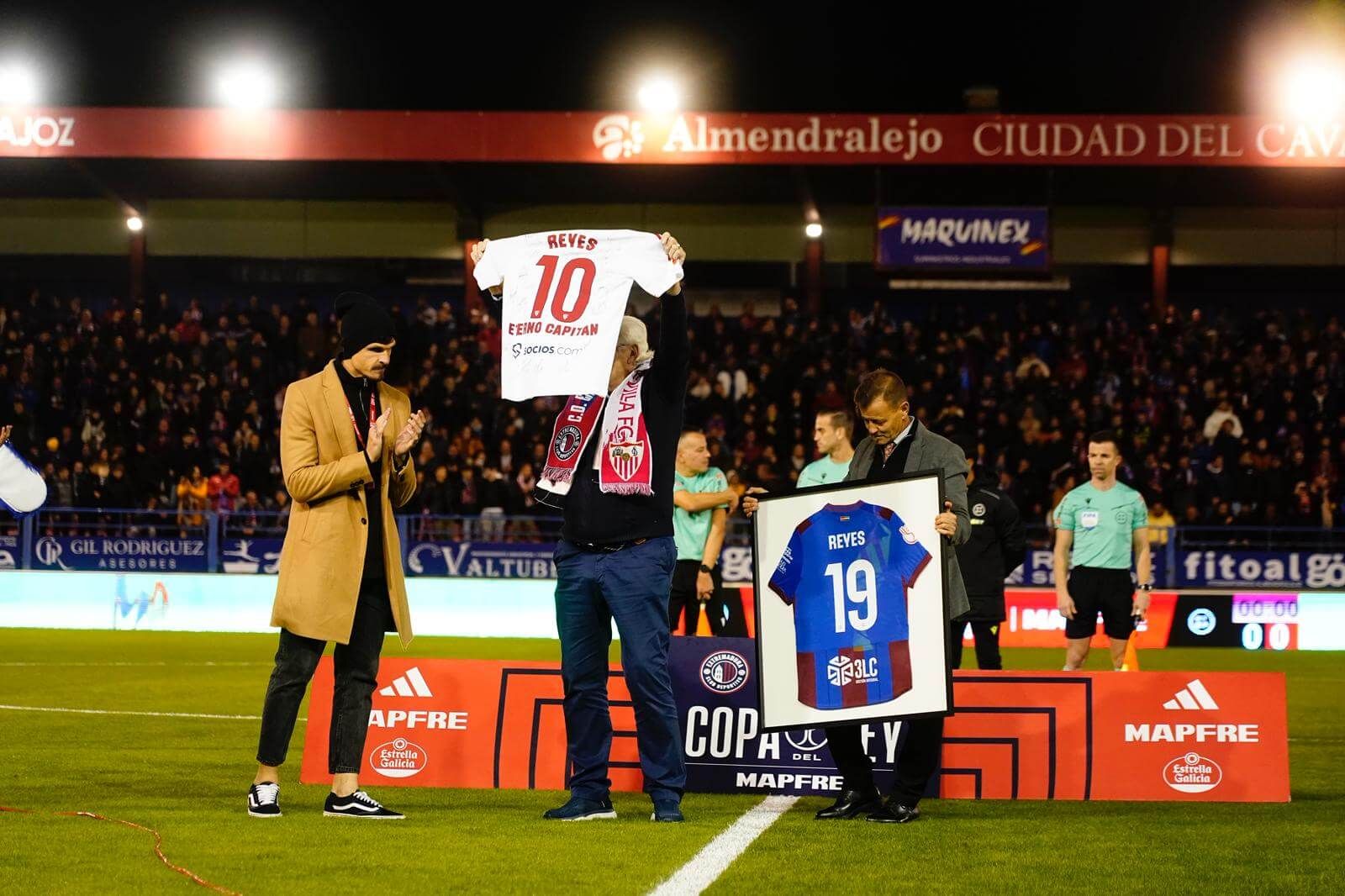 El homenaje a José Antonio Reyes.