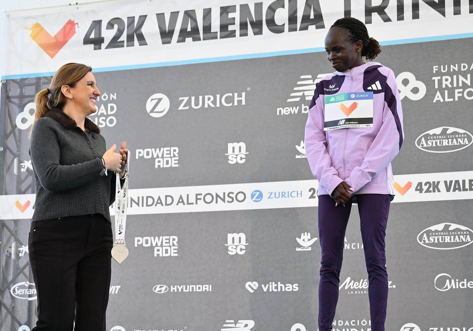  Maria José Catalá en el Maratón Valencia