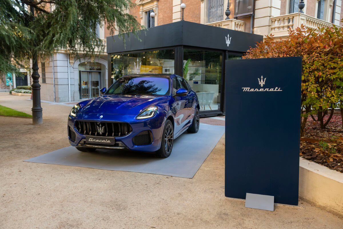  El Maserati Grecale Urban Tour, en Madrid.