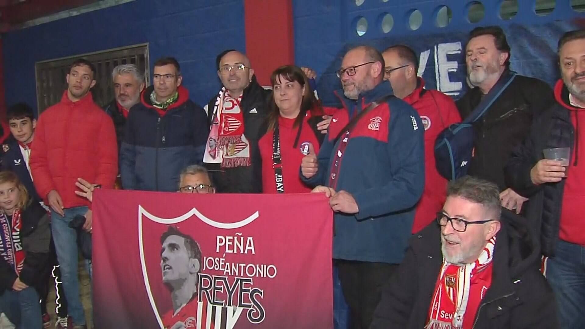 Reyes, presente en la previa del Extremadura-Sevilla.